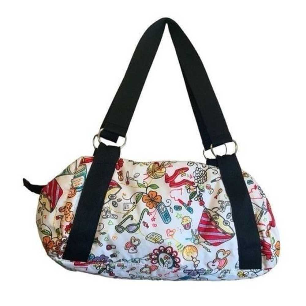 Lesportsac Handbag Shoulder Bag All Over Pattern - image 2
