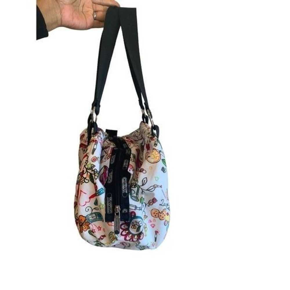 Lesportsac Handbag Shoulder Bag All Over Pattern - image 3
