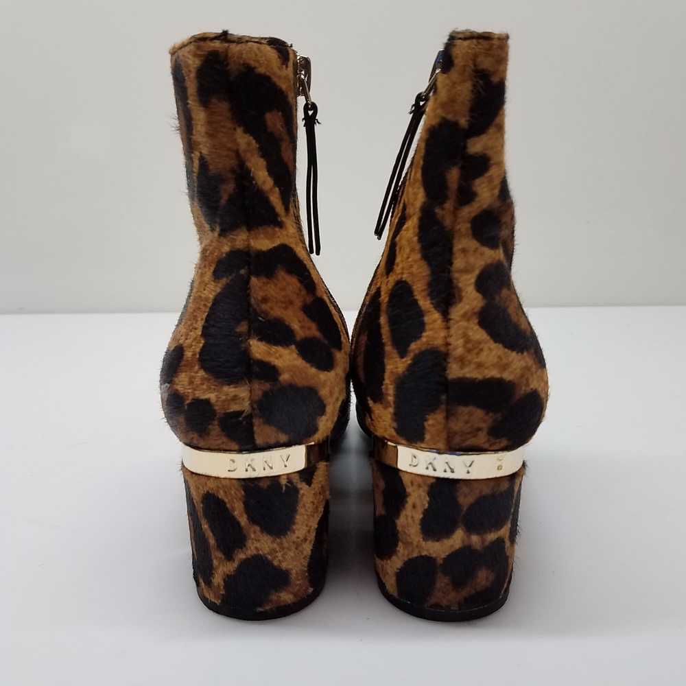 DKNY Women's Corrie Ankle Boots Leopard Print Cow… - image 4