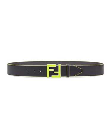 Fendi Fendi FF Logo Leather Belt