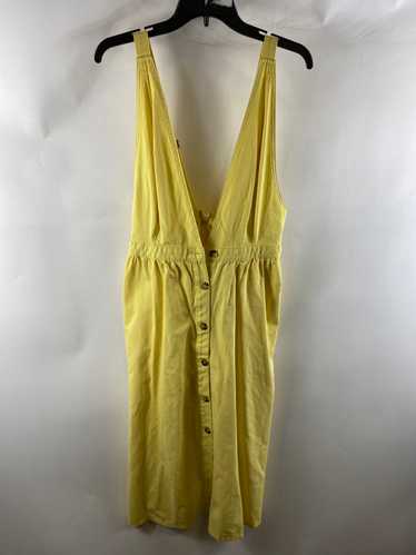 Urban Outfitters Women Yellow Denim Sundress L NWT