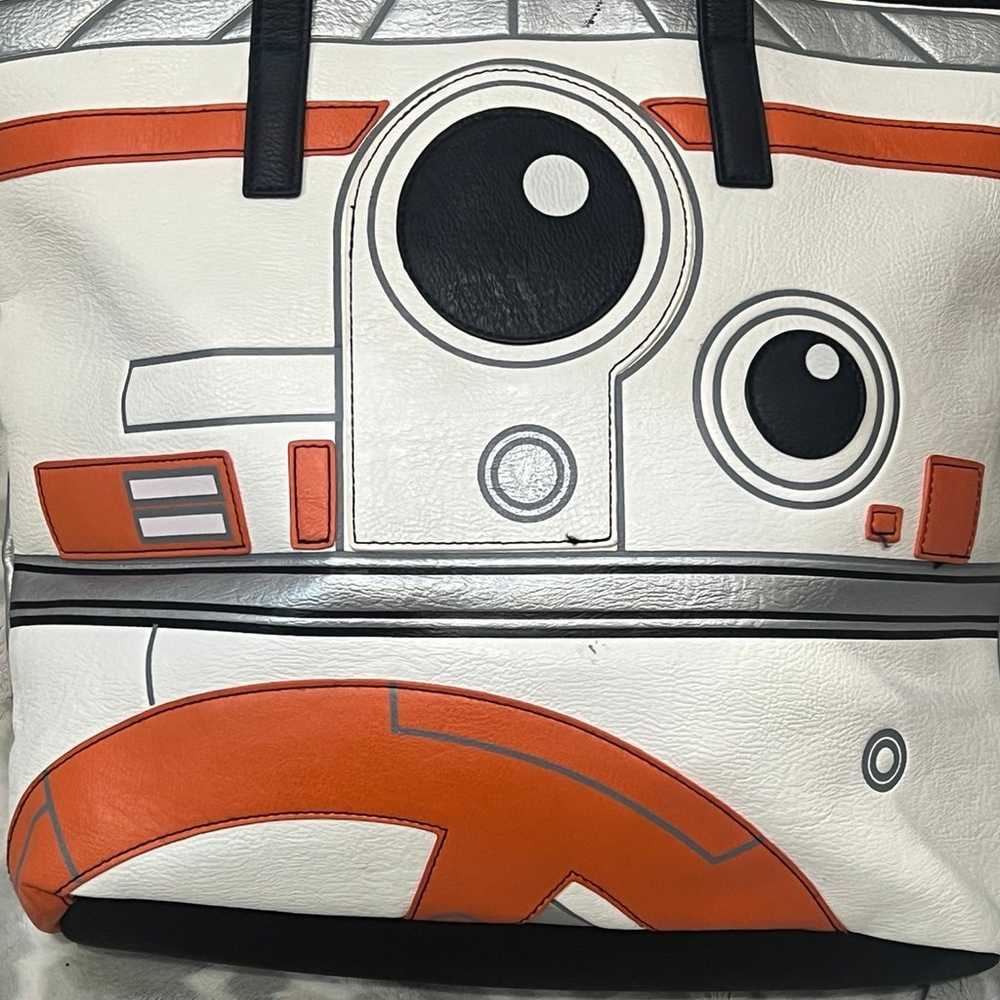 Loungefly(pre-funko) Star Wars R2D2 and BB-8 tote… - image 4