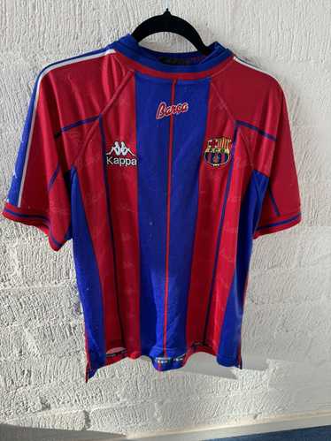 kappa Barça バルセロナ セットアップ シャツ 90s kappa Barça バルセロナ セットアップ シャツ 90s - メルカリ