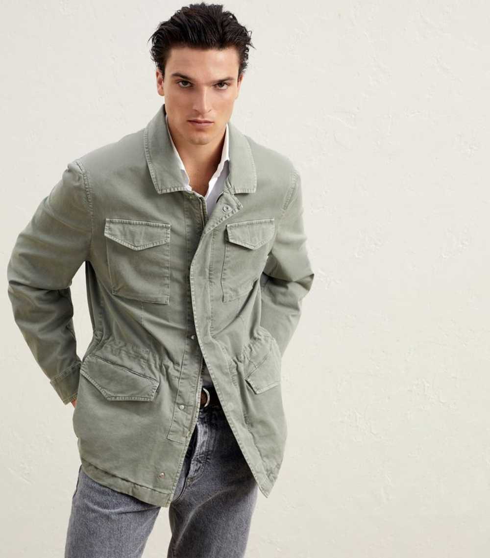 Japanese Brand o1w1db10524 Jacket in Bright Green - image 1