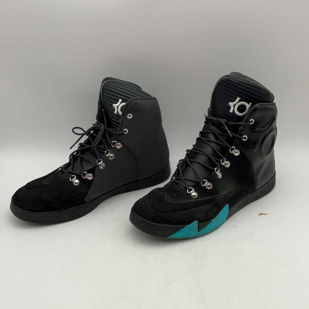 Nike Mens KD 6 621945-001 Black Blue High Top Lac… - image 2