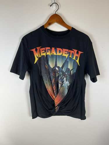 Band Tees × R13 R13 Megadeth Fatalbot Twisted Fron