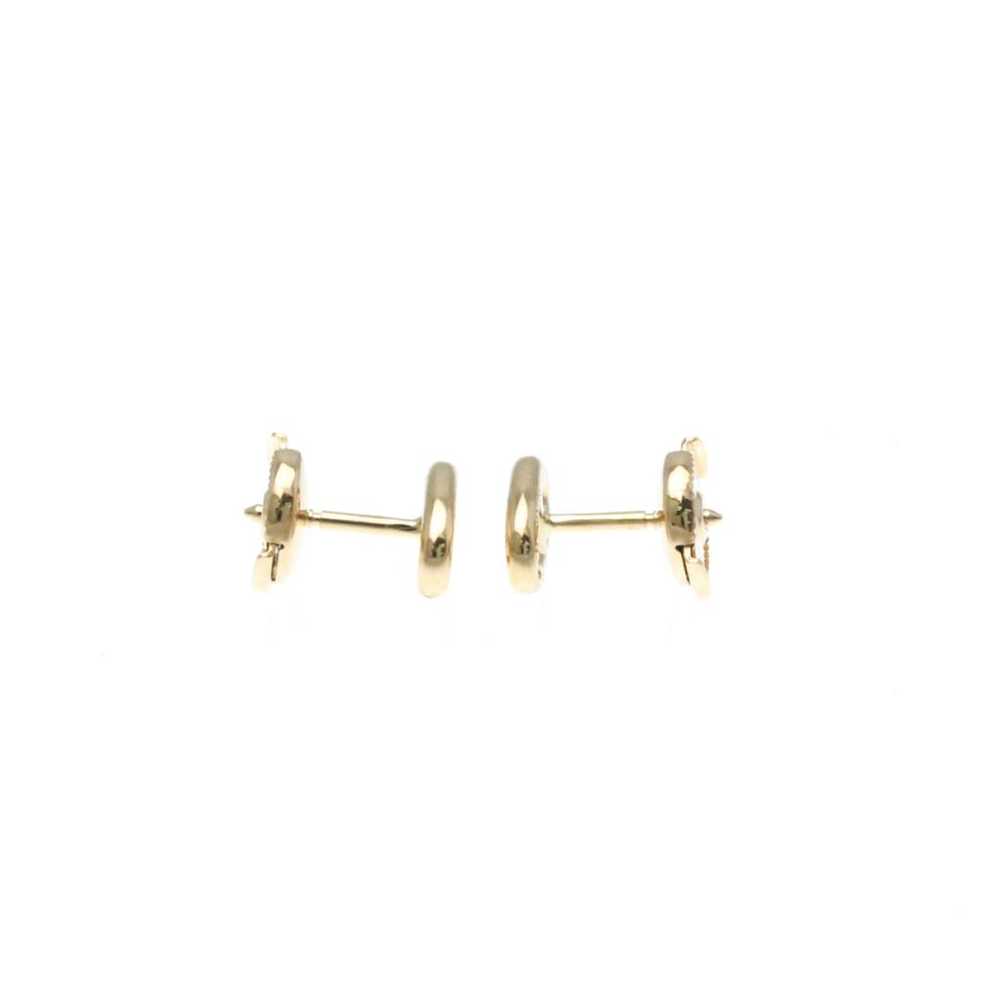 Hermès Chaîne d'Ancre pink gold earrings - image 2