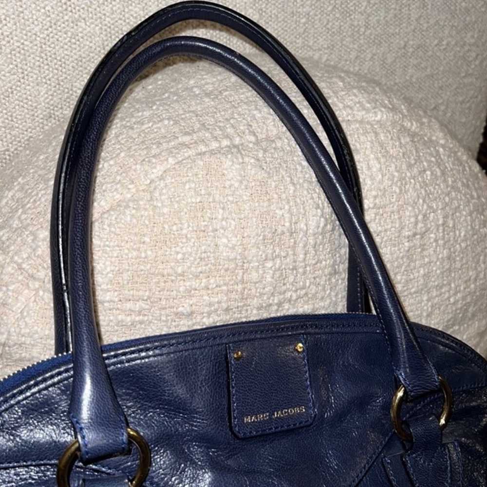 Marc Jacobs Blue Leather Bag - image 3