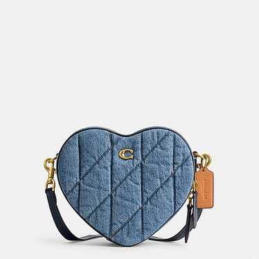 Coach HEART CROSSBODY WITH QUILTING - image 1