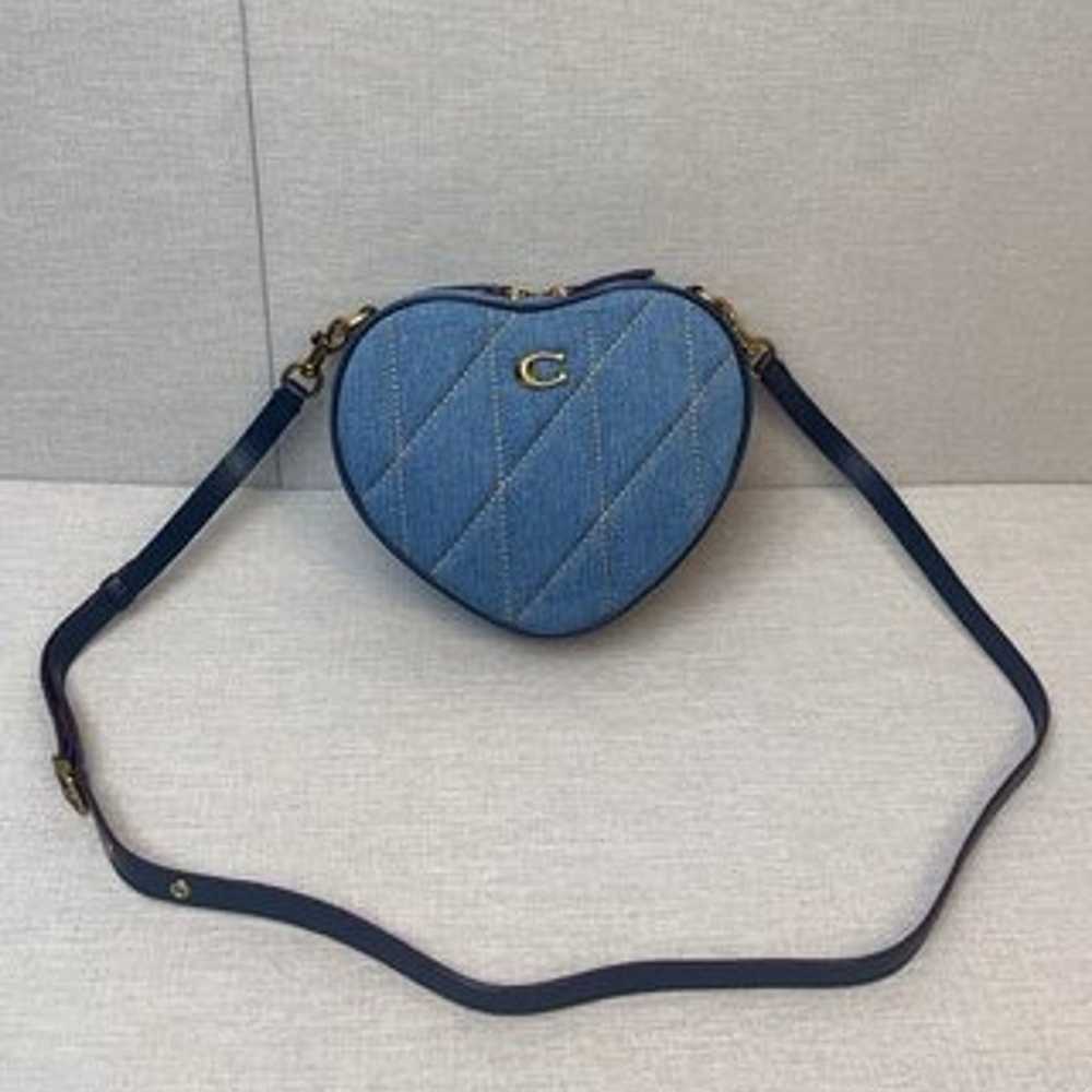 Coach HEART CROSSBODY WITH QUILTING - image 2