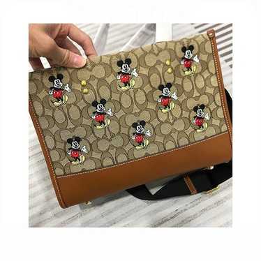 Disney X Coach Dempsey Carryall In Signature Jacq… - image 1