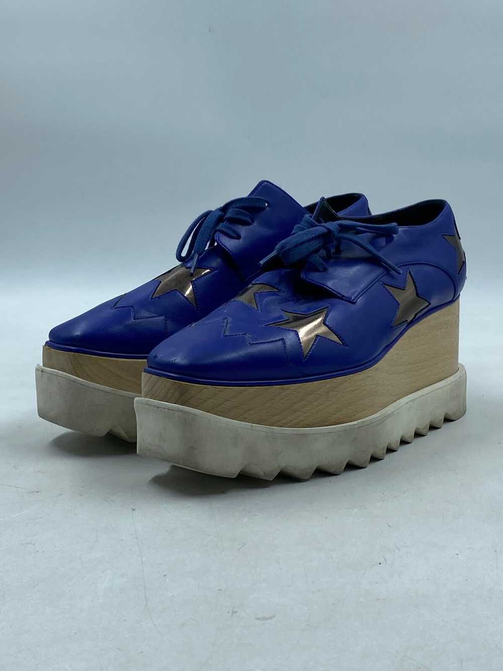 Authentic Stella McCartney Platform Blue Shoes W … - image 2