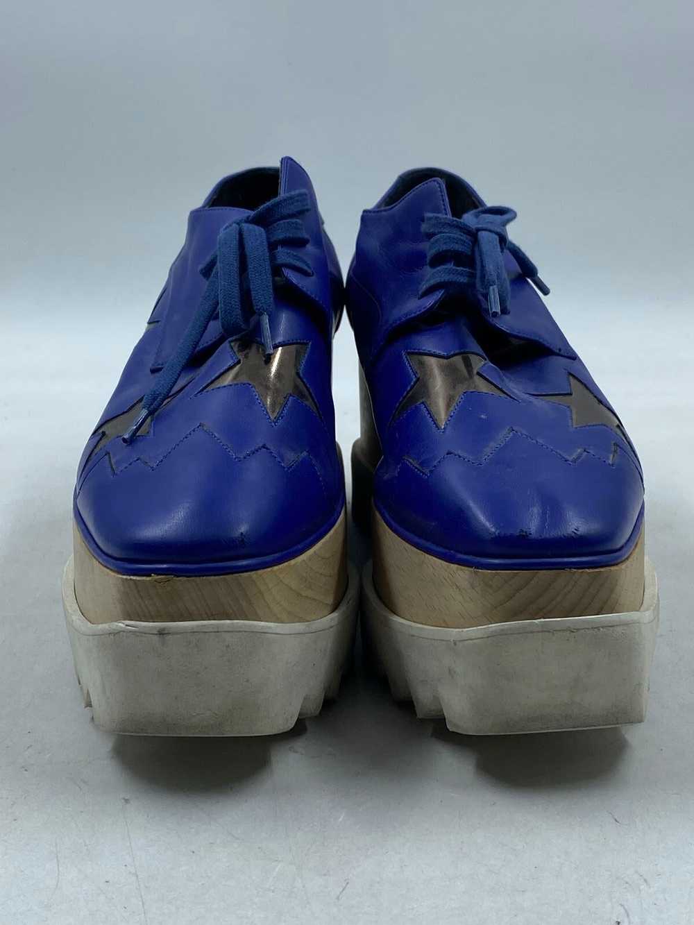 Authentic Stella McCartney Platform Blue Shoes W … - image 3