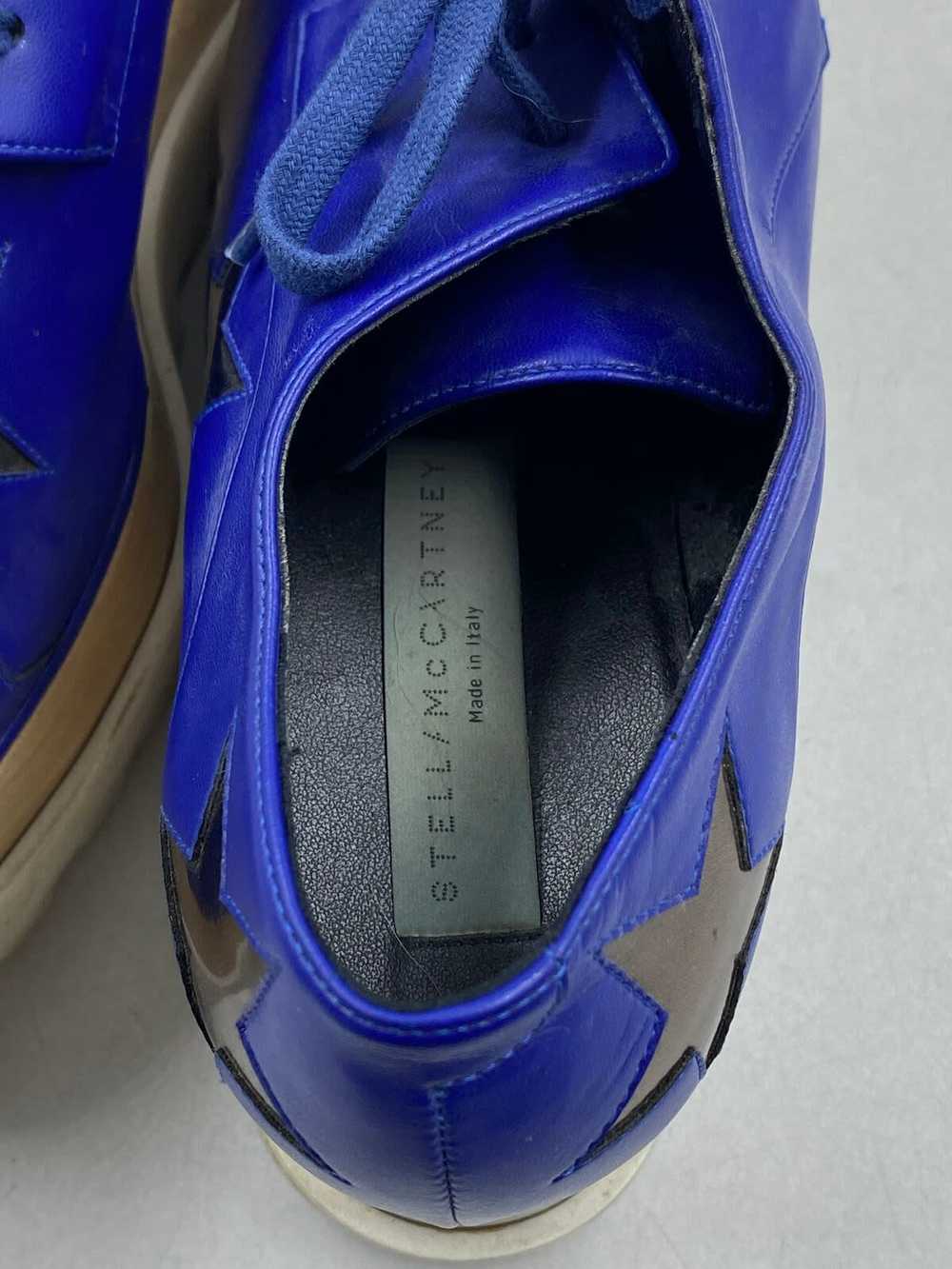 Authentic Stella McCartney Platform Blue Shoes W … - image 5