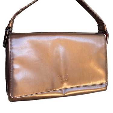 PRADA Bronze Patent Leather Bag
