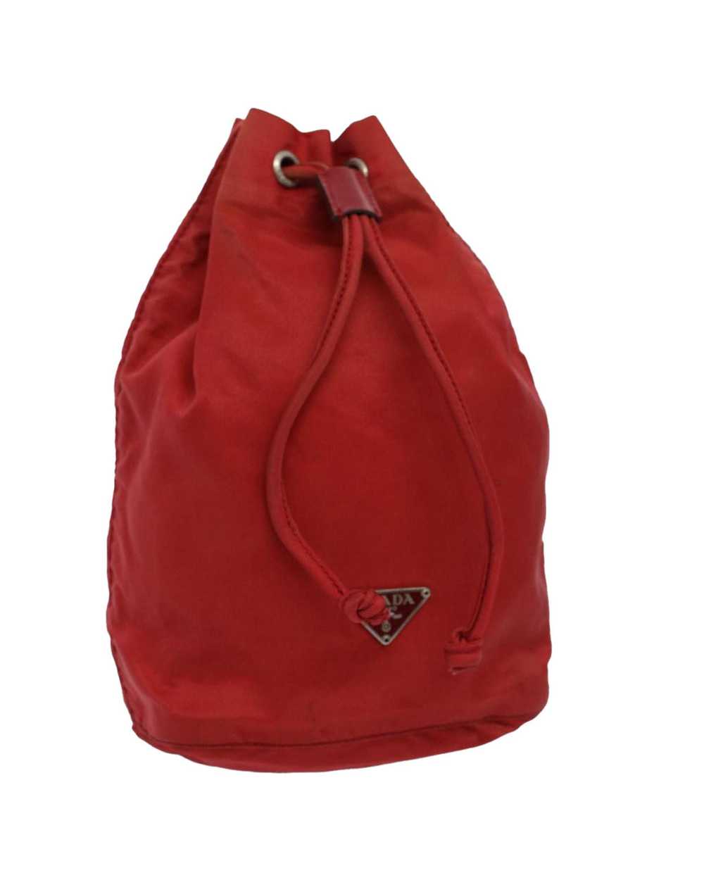 Prada Luxury Red Synthetic Bag - AB Condition - image 1