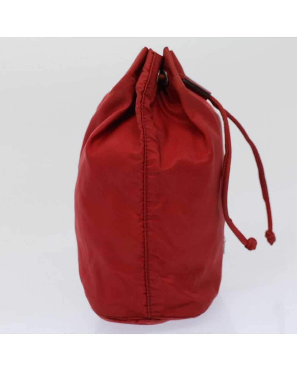 Prada Luxury Red Synthetic Bag - AB Condition - image 4