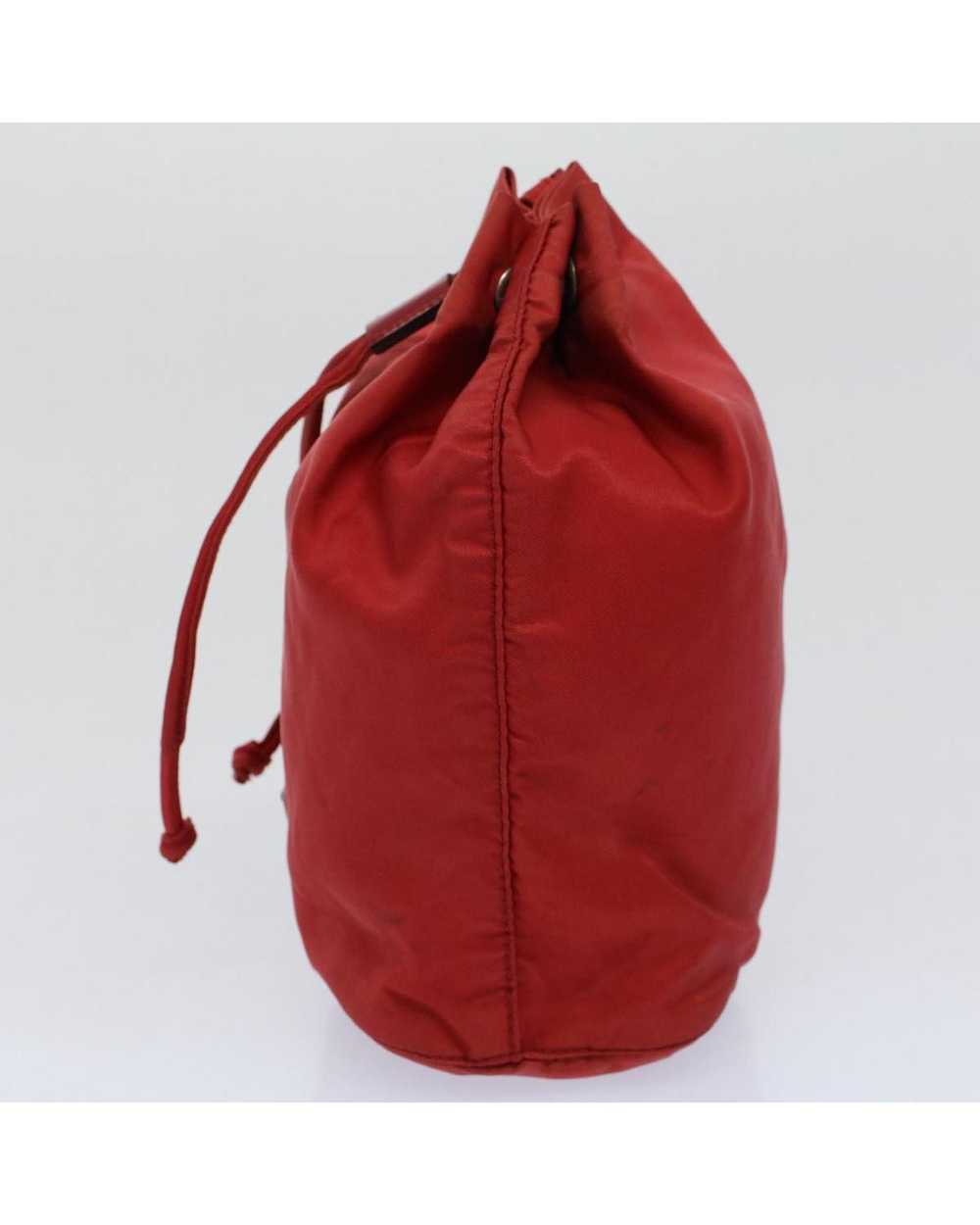 Prada Luxury Red Synthetic Bag - AB Condition - image 5