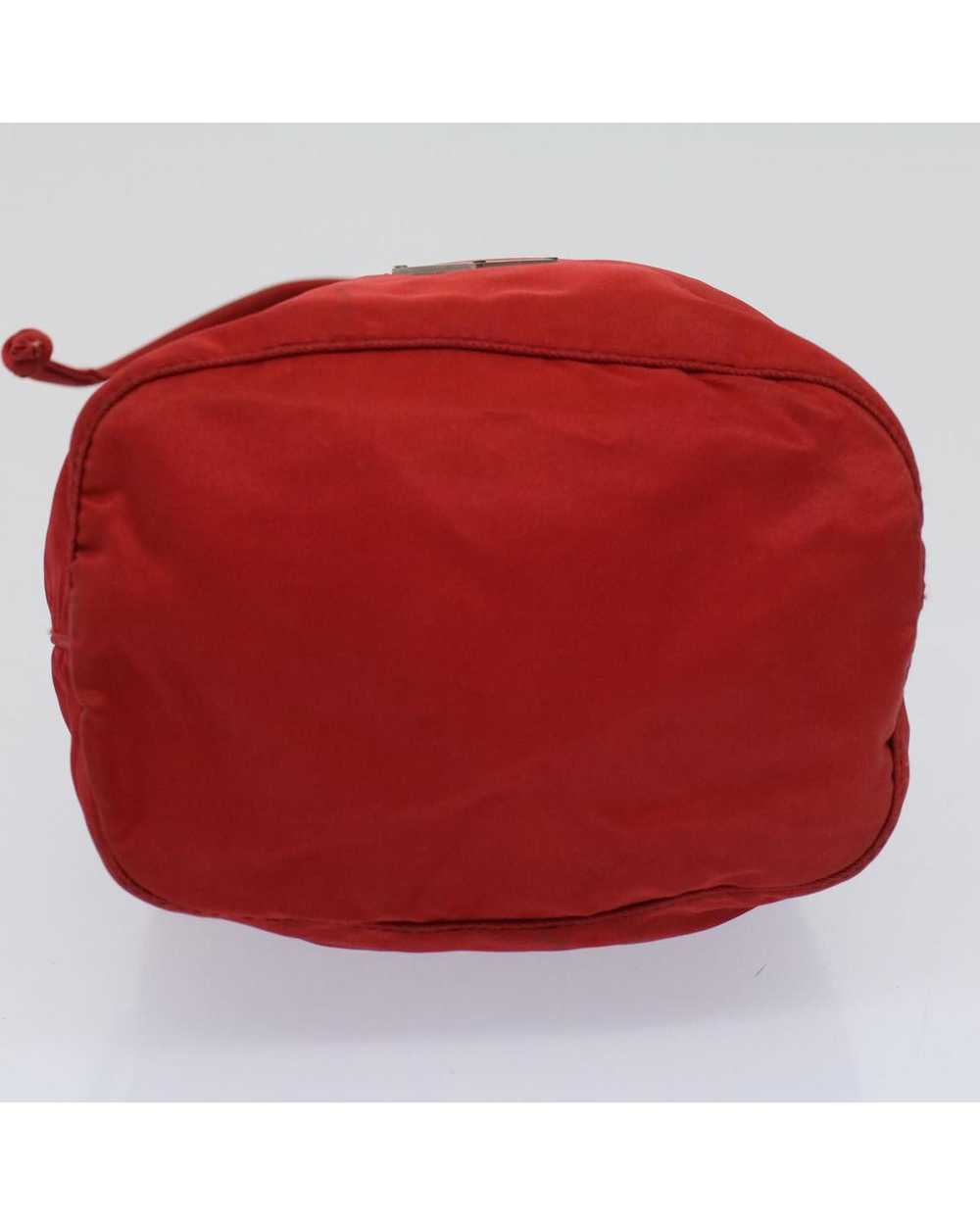 Prada Luxury Red Synthetic Bag - AB Condition - image 7