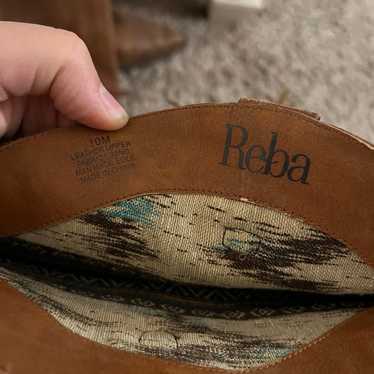 Leather Reba boots size 10 - image 1