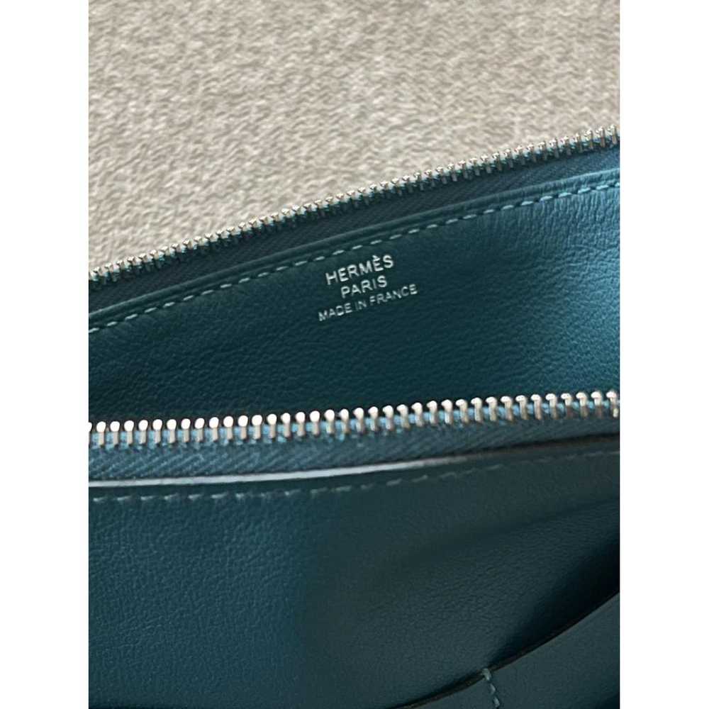 Hermès Jige leather clutch bag - image 10