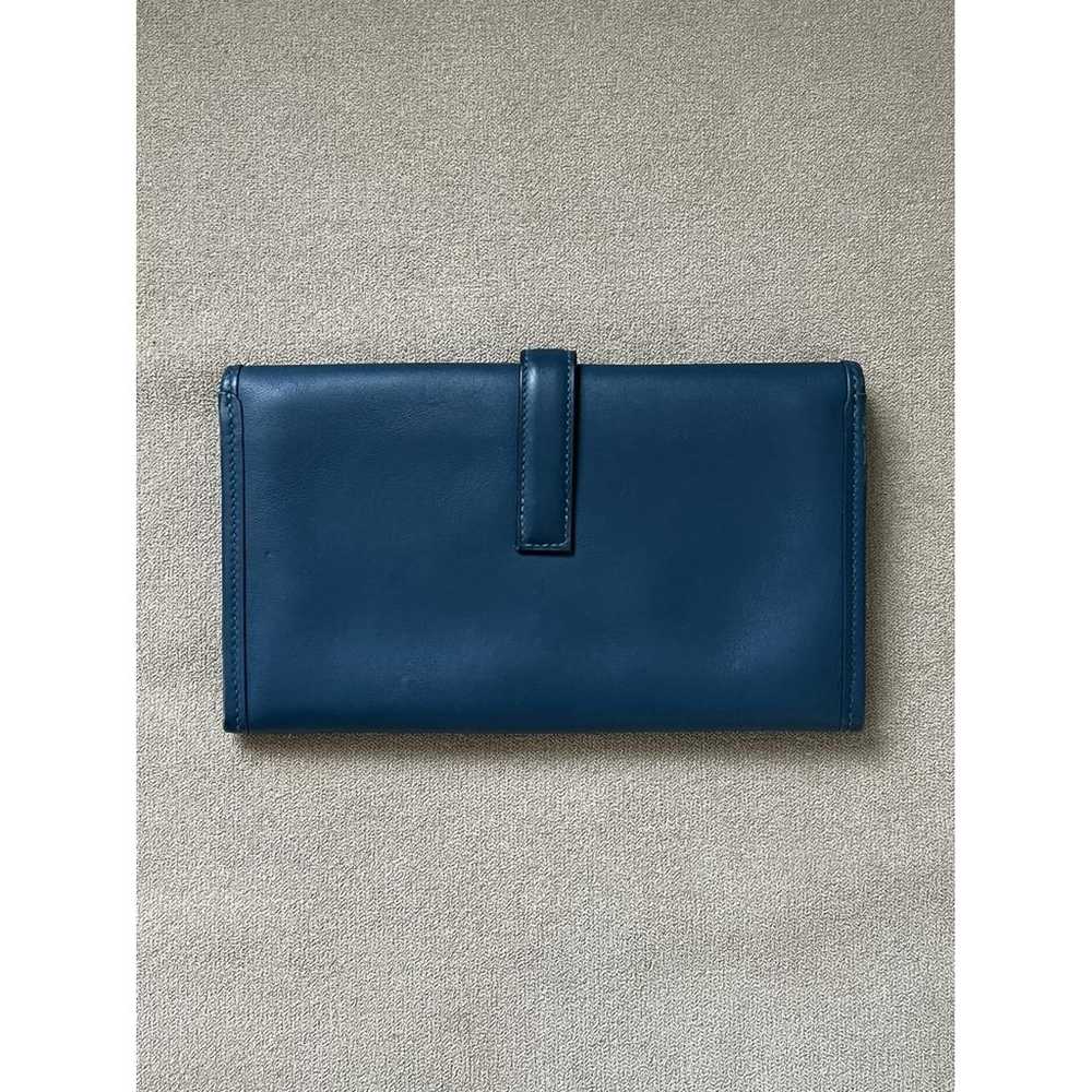 Hermès Jige leather clutch bag - image 2