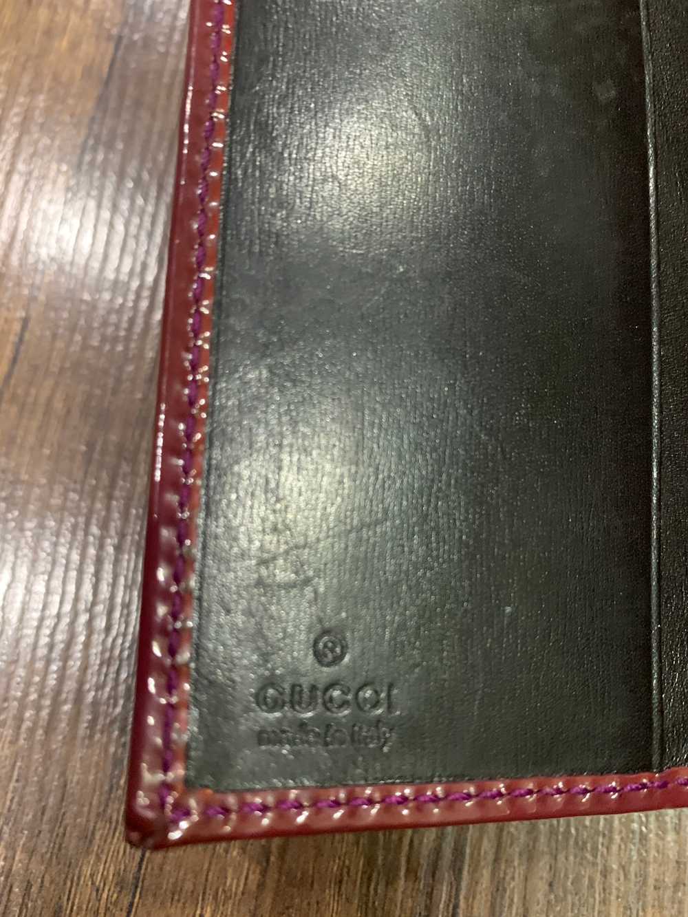 Authentic GUCCI patent hysteria wallet - image 12