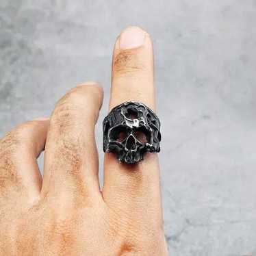 Jewelry Hollow Skull Ring