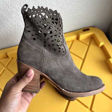 Frye Suede Ankle Boots Size 5.5 - image 1