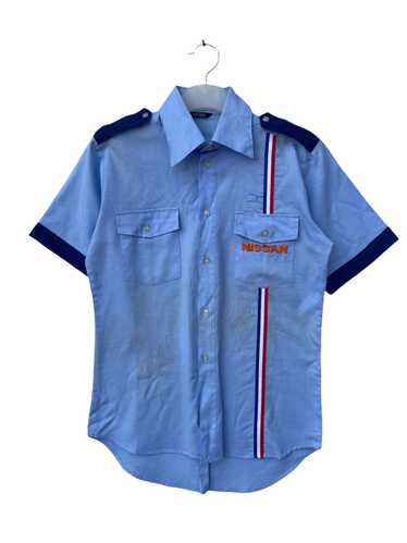 Vintage - Vintage Nissan Embroidery Worker Shirt