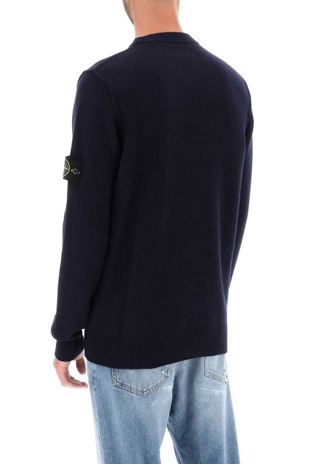 Stone Island o1s22i1n0524 Crewneck Sweater in Blue - image 4