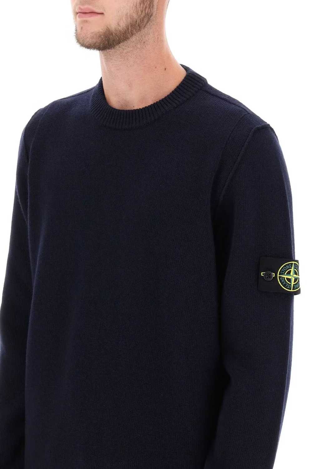 Stone Island o1s22i1n0524 Crewneck Sweater in Blue - image 5