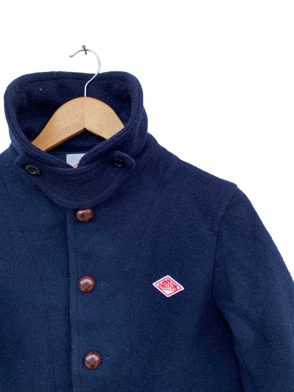 Workers - Danton Round Collar Jacket Navy - image 4