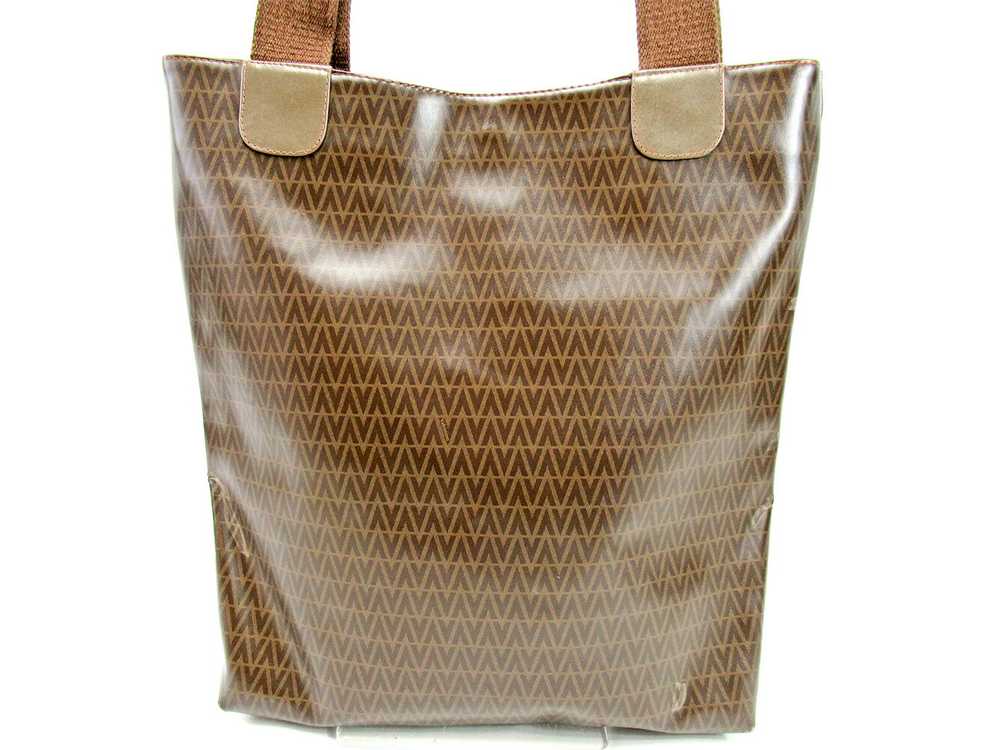 Mario Valentino Tote Bag Logo PVC ?~ Leather Auth… - image 1