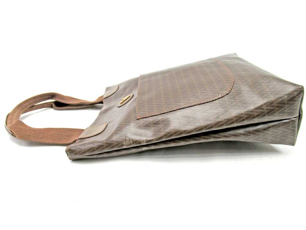 Mario Valentino Tote Bag Logo PVC ?~ Leather Auth… - image 4