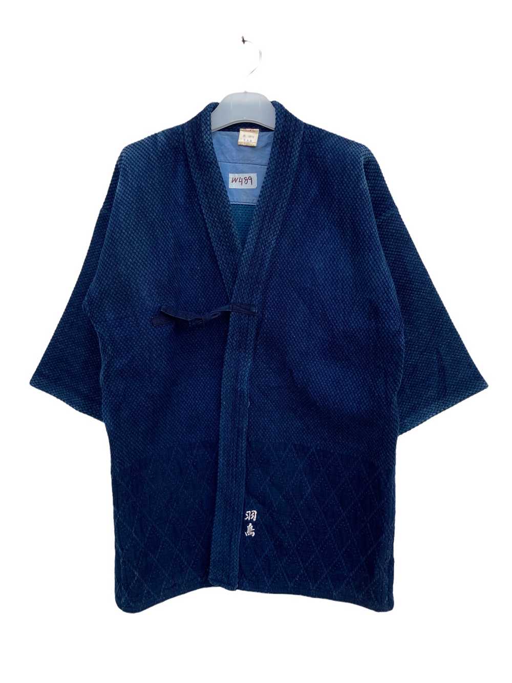 Vintage - Japanese Brand Indigo Blue Sanjuro Jack… - image 3