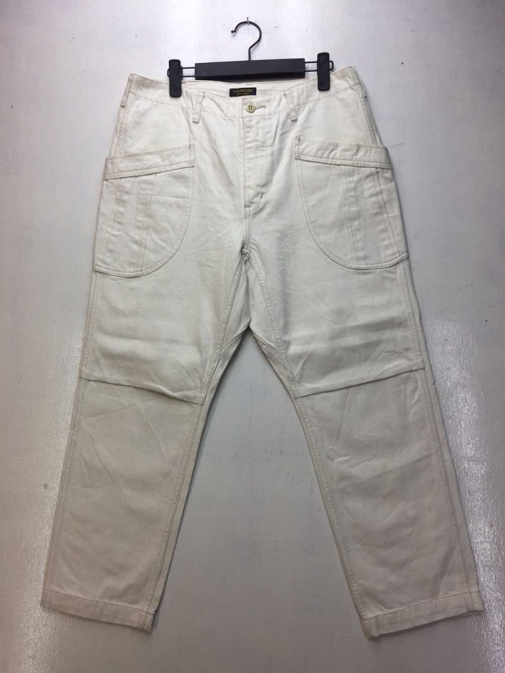 Japanese Brand - A Vontade Rare Design Crop Cargo… - image 1