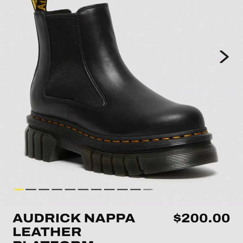 Dr Martens AUDRICK NAPPA LEATHER PLATFORM CHELSEA… - image 1