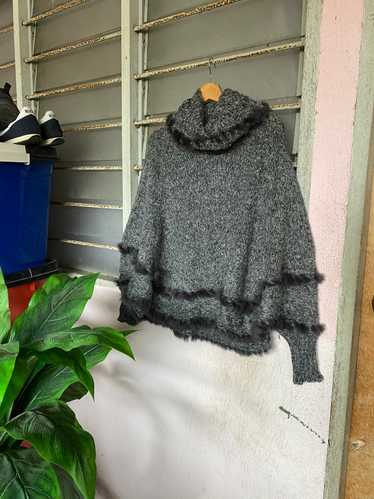 Rare - 🔥 STEALS 🔥 Mayson Grey Cable Knit Poncho