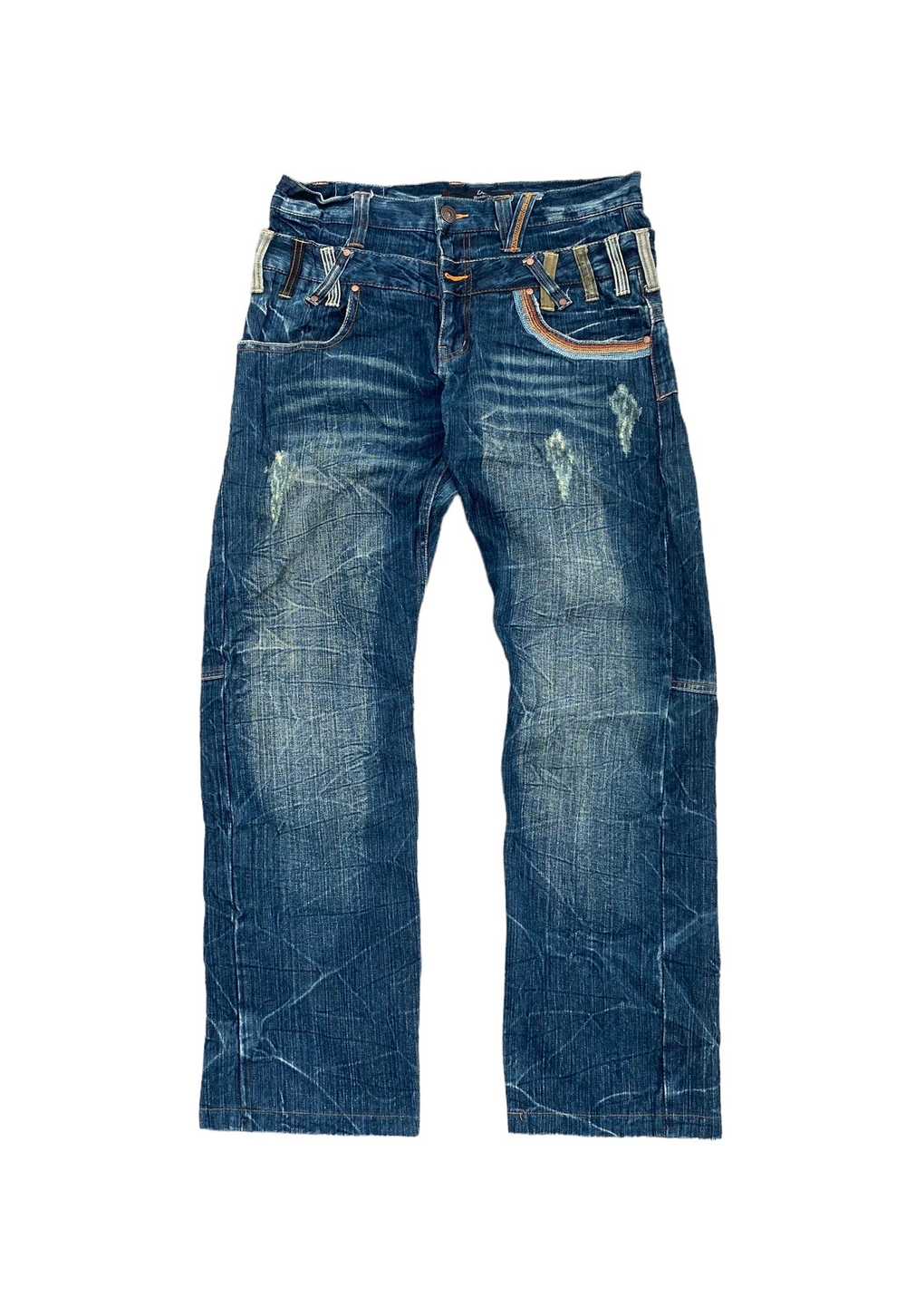 Distressed Denim - 🔥 Dominate Handcrafted Jeans … - image 1