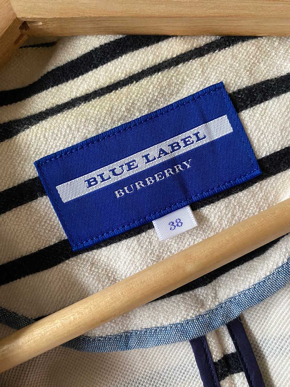 Vintage - 🔥 STEALS 🔥 Burberry Blue Label Stripe… - image 8