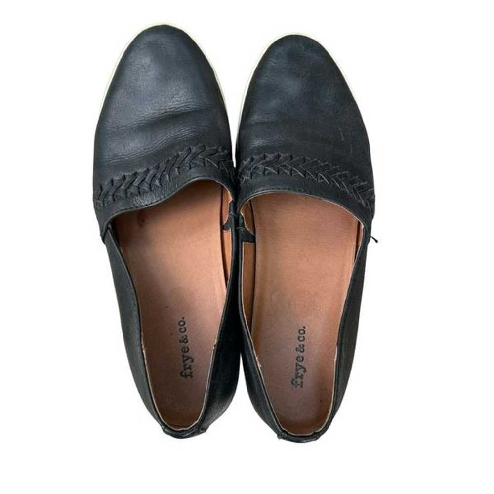 Frye & co. Leather Slip-on Shoes Cody Black size … - image 4