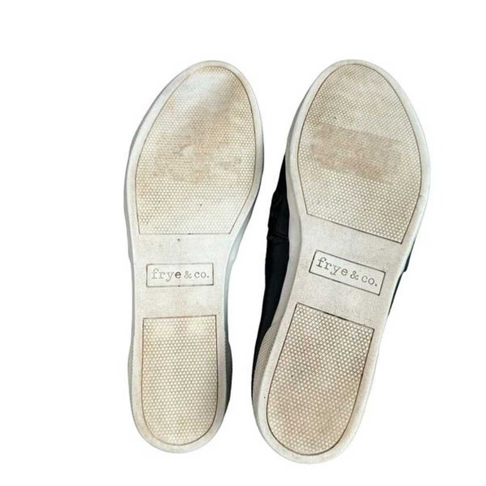 Frye & co. Leather Slip-on Shoes Cody Black size … - image 5