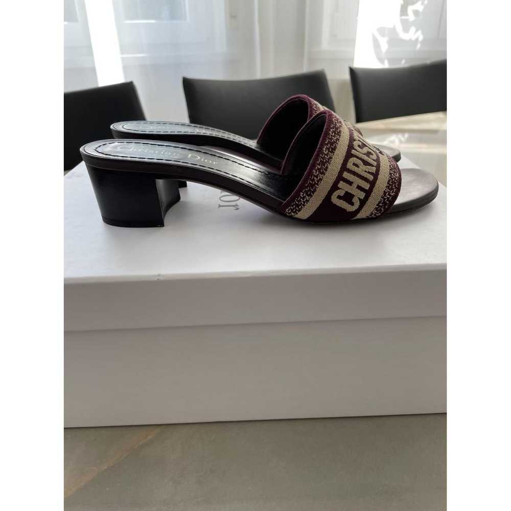 Dior Dway cloth mules - image 10