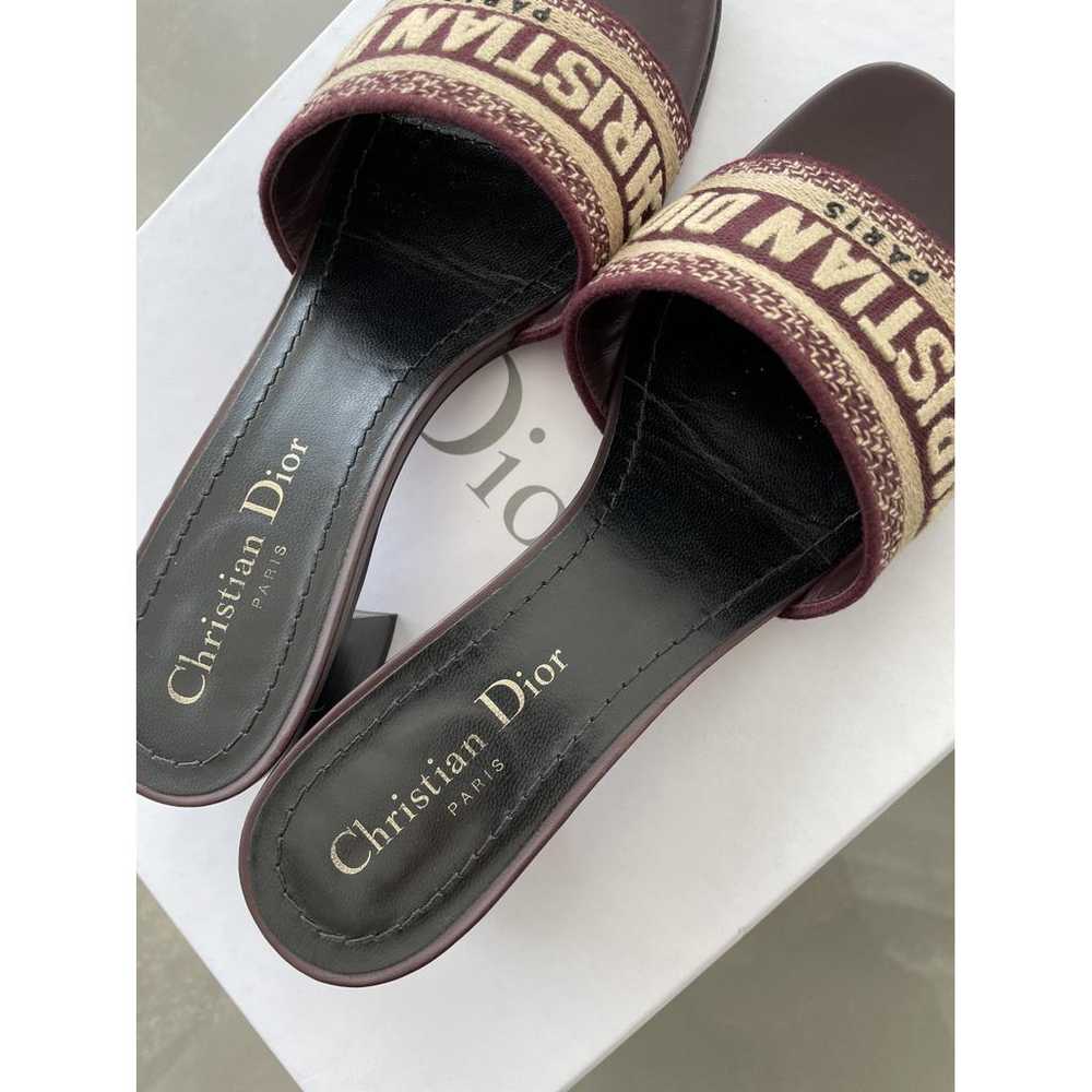Dior Dway cloth mules - image 4