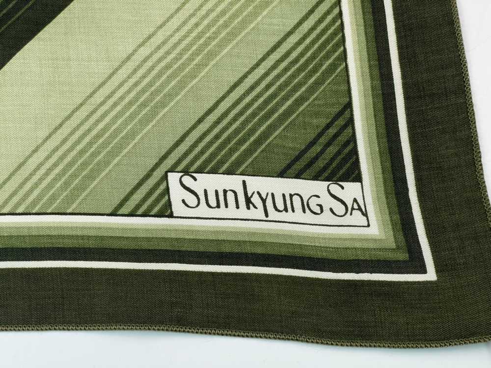 Vintage - SunKyung Sa Silk Scarf - image 4