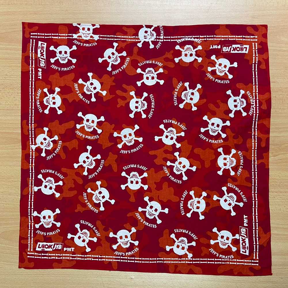 Skulls - Jeff’s Pirates Skulls Handkerchief Banda… - image 3