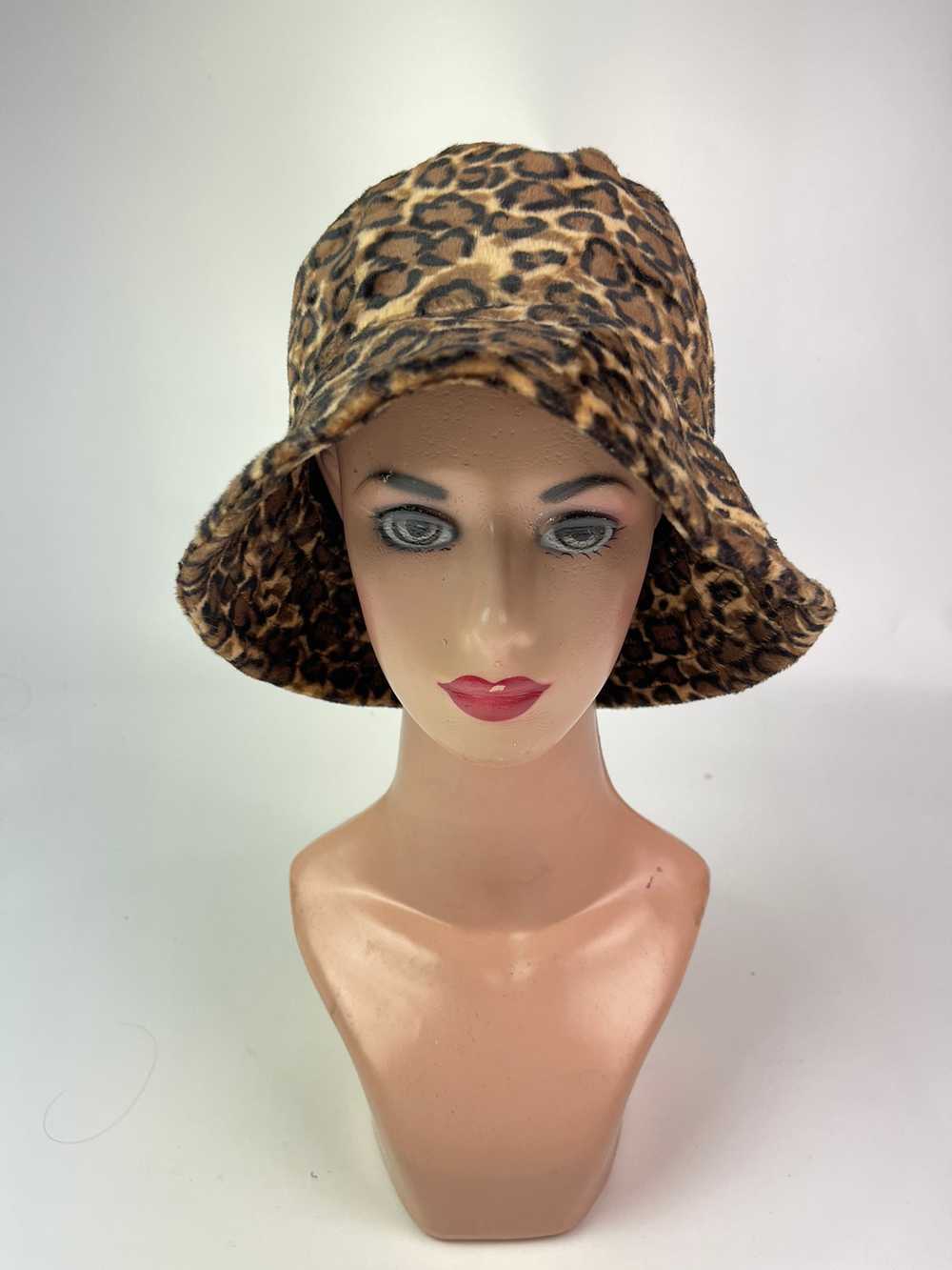 Hats - Japanese Brand Leopard Print Bucket Hat - image 1