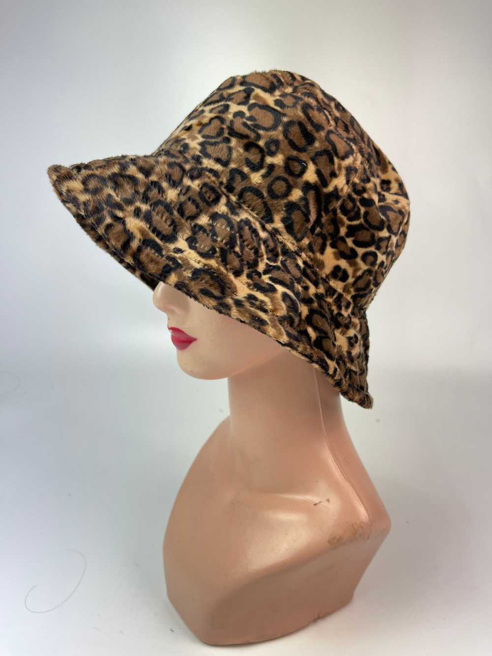 Hats - Japanese Brand Leopard Print Bucket Hat - image 2