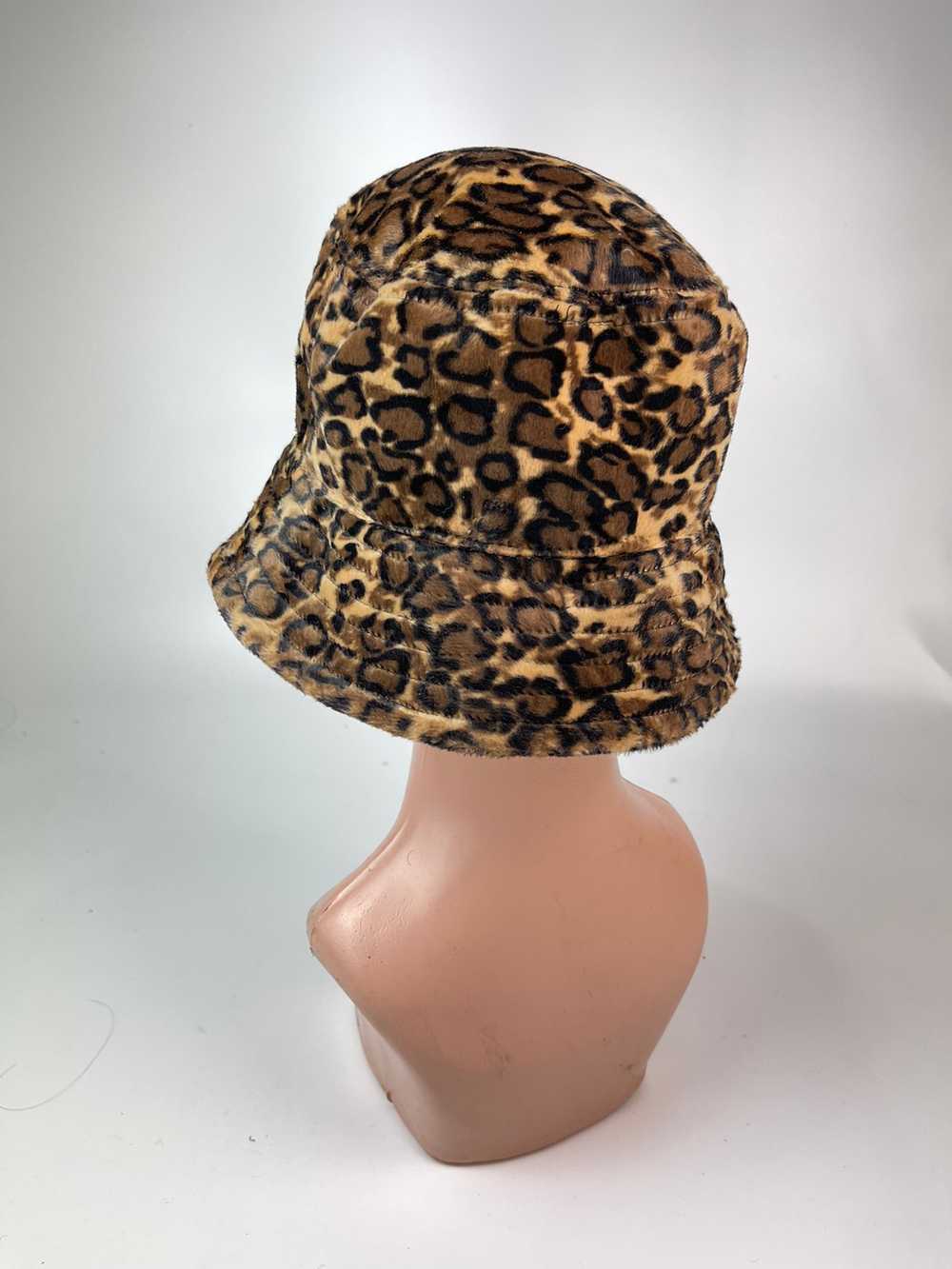 Hats - Japanese Brand Leopard Print Bucket Hat - image 3